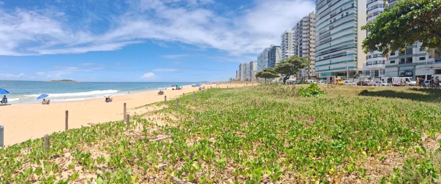 Apto Na Orla De Itaparica, Com Wifi, Area Privada E Excelente Para Criancas, Terceira Idade E Pets. Vila Velha  Bagian luar foto